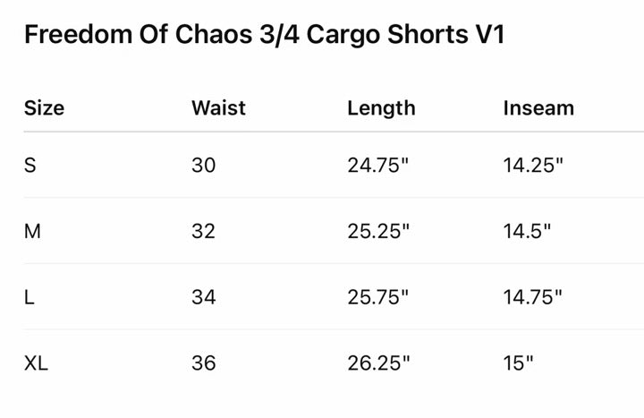 Valor 3/4 Cargos (pre-order item)