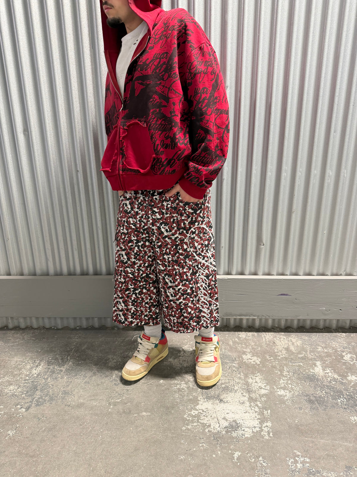 War Letter Zip-Up
