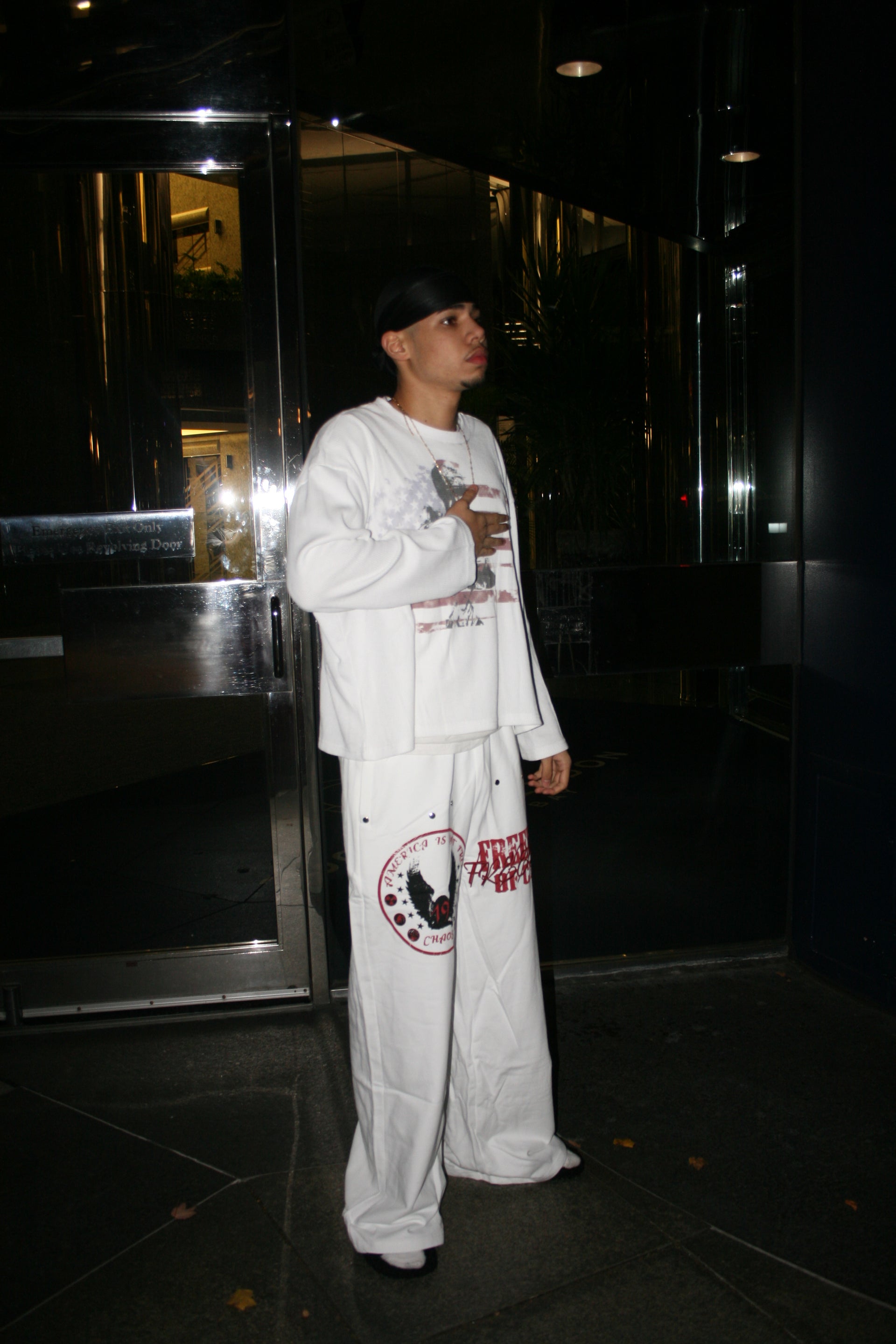 Americas Chaos Sweats - WHITE