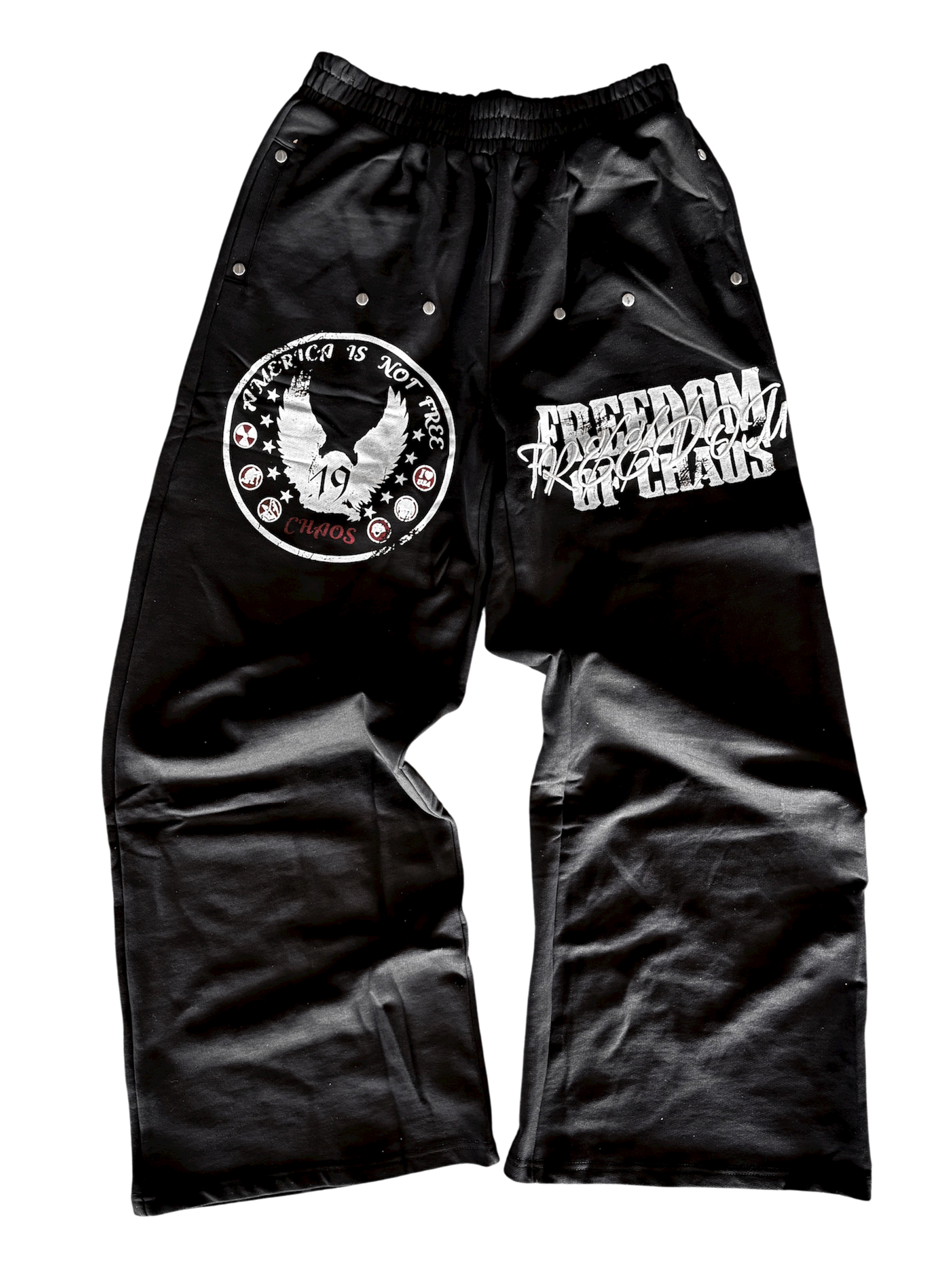 Americas Chaos Sweats - BLACK